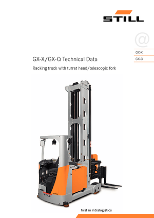 Regálové zakladače Still GX-X