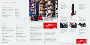 Regálové zakladače Linde K 1.3