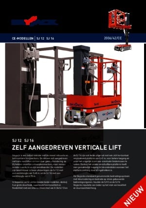 Sloupové pracovní plošiny Skyjack SJ 12