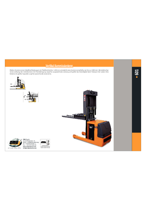 Vychystávací vozíky OMG 601