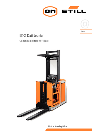 Vychystávací vozíky Still EK-X 790