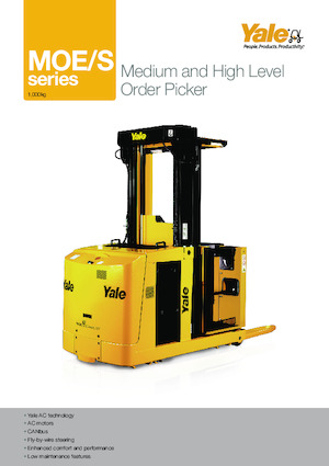 Vychystávací vozíky Yale MO 10 AC