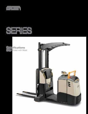 Vychystávací vozíky Crown MPC 3040