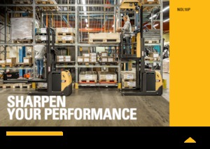 Vychystávací vozíky Caterpillar NOL10P 