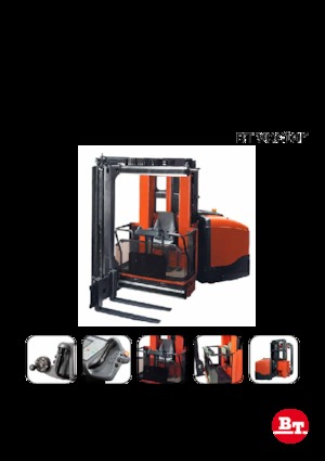 Elektrické vysokozdvižné vozíky s bočním ložením BT Vector VCE 150 A