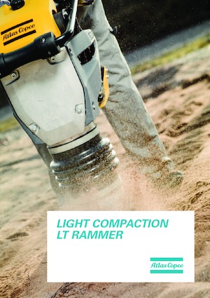 Vibrační pěchy naftové a benzínové Atlas Copco LT 800