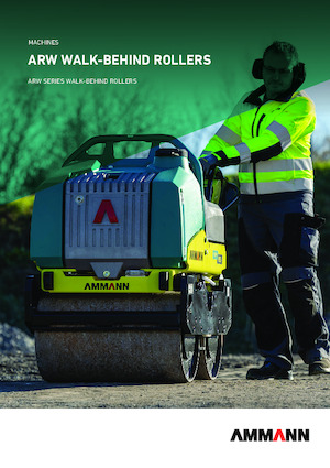 Vibrační příkopové válce Ammann ARW 65