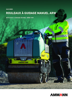 Vibrační příkopové válce Ammann ARW 65