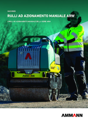 Vibrační příkopové válce Ammann ARW 65