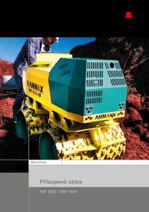 Vibrační příkopové válce Rammax RW 1503 K
