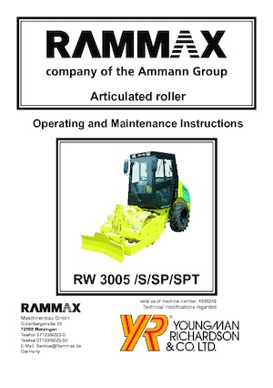 Kolové nakladače Rammax RW 3005
