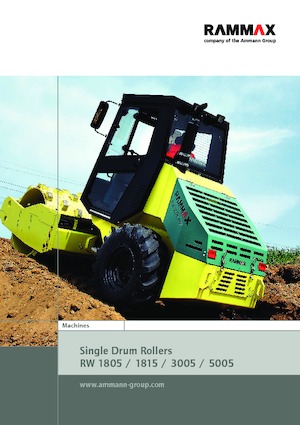 Tahačové válce Rammax RW 5005