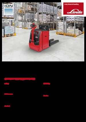 Ruční paletové vozíky Linde D10