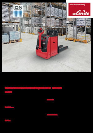 Ruční paletové vozíky Linde D10