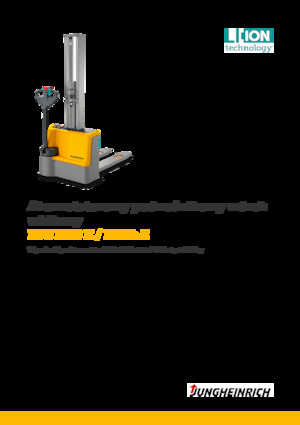 Ruční paletové vozíky Jungheinrich EJC M10b E Li-Ion