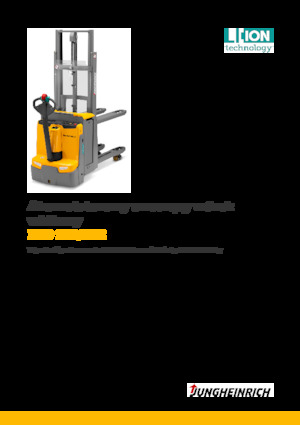 Ruční paletové vozíky Jungheinrich EJD 120 ZT