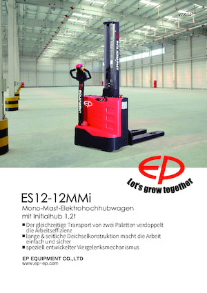 Ruční paletové vozíky EP ES12-12MMi