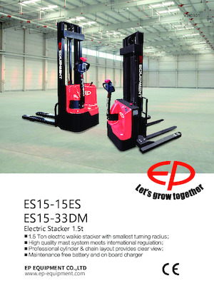 Ruční paletové vozíky EP ES15-15ES