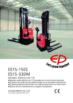 Ruční paletové vozíky EP ES15-15ES