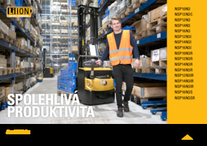 Ruční paletové vozíky Caterpillar NSP16N3SR