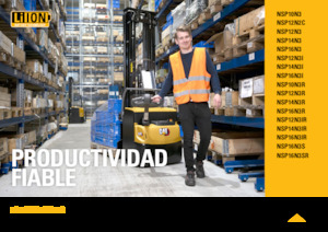 Ruční paletové vozíky Caterpillar NSP12N3