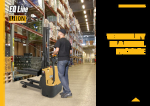 Ruční paletové vozíky Caterpillar NSP12QLMI