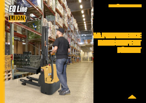 Ruční paletové vozíky Caterpillar NSP12QLMI
