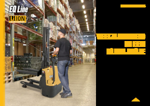 Ruční paletové vozíky Caterpillar NSP12QLMI