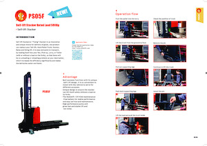 Ruční paletové vozíky Noblelift PS05F-1300