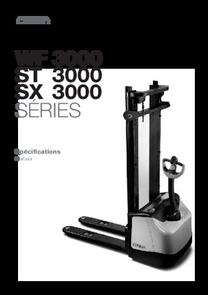 Ruční paletové vozíky Crown ST 3000N-1.0 TL