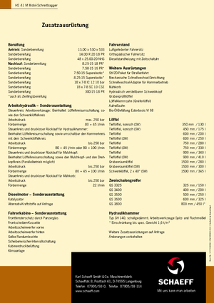 Kráčející rypadla Terex-Schaeff HS 41 M