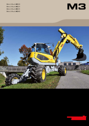 Kráčející rypadla Menzi M335