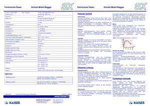 Kráčející rypadla Kaiser S X