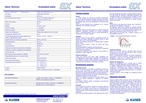 Kráčející rypadla Kaiser S X