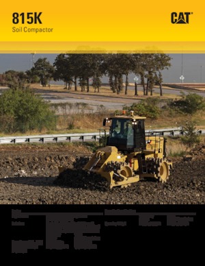 Skládkové kompaktory Caterpillar 815K