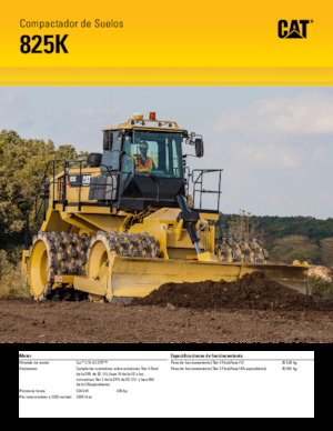 Skládkové kompaktory Caterpillar 825K