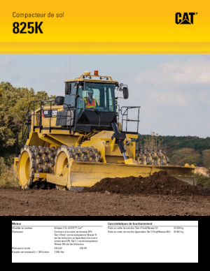 Skládkové kompaktory Caterpillar 825K