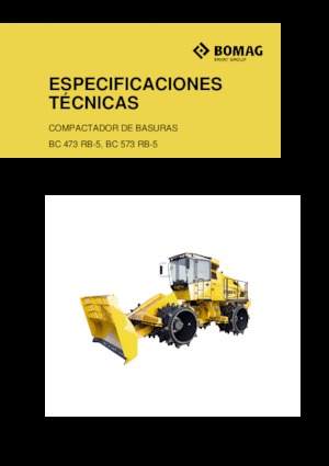 Skládkové kompaktory Bomag BC 473 RB 5