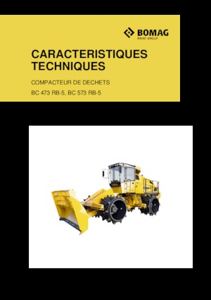 Skládkové kompaktory Bomag BC 573 RB 5
