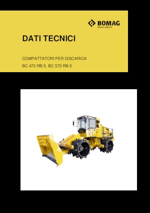 Skládkové kompaktory Bomag BC 473 RB 5