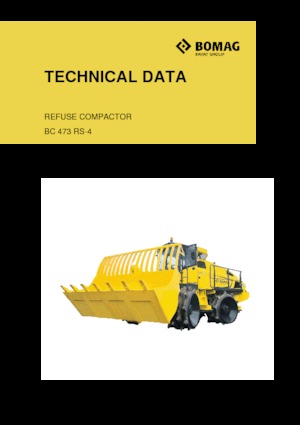 Skládkové kompaktory Bomag BC 473 RS 4