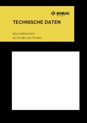 Skládkové kompaktory Bomag BC 673 RB 5