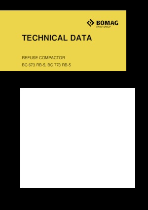 Skládkové kompaktory Bomag BC 673 RB 5