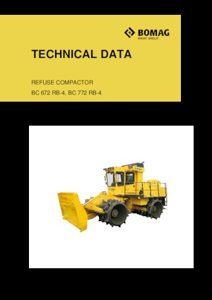 Skládkové kompaktory Bomag BC 772 RB 4
