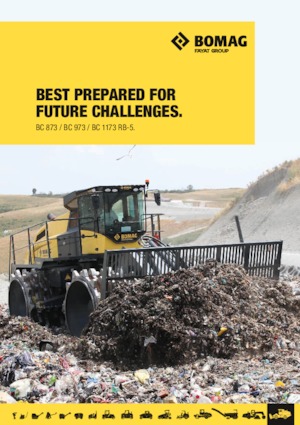 Skládkové kompaktory Bomag BC 973 RB 5
