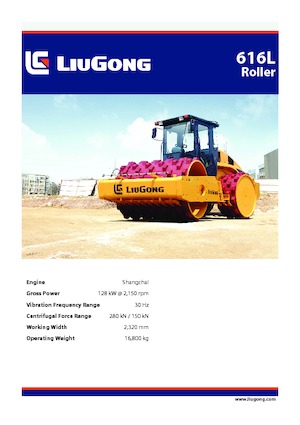Skládkové kompaktory Liugong CLG616LI 