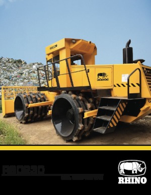 Skládkové kompaktory RHINO RSC230
