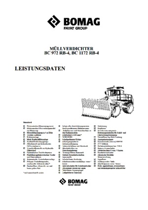 Skládkové kompaktory Bomag BC 1172 RB 4