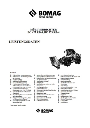 Skládkové kompaktory Bomag BC 573 RB 4