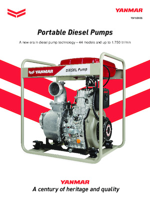 Kalová čerpadla Yanmar YDP40N-E